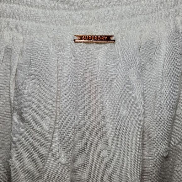 NWT Superdry Ameera Off The Shoulder Top Size 6 - Picture 11 of 15